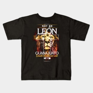 Soy de Leon Guanajuato Kids T-Shirt